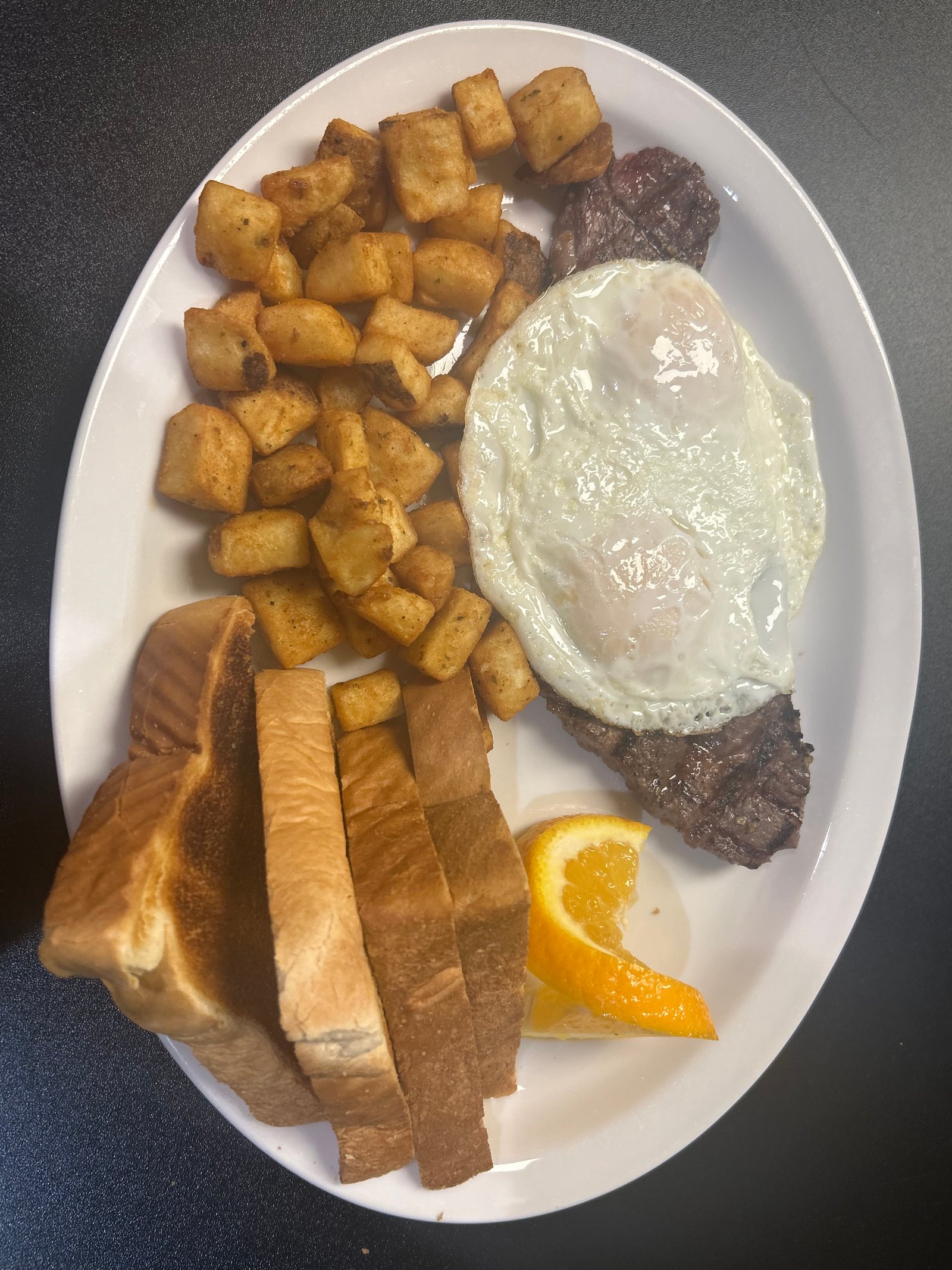 Breakfast dish at Woodbine Diner