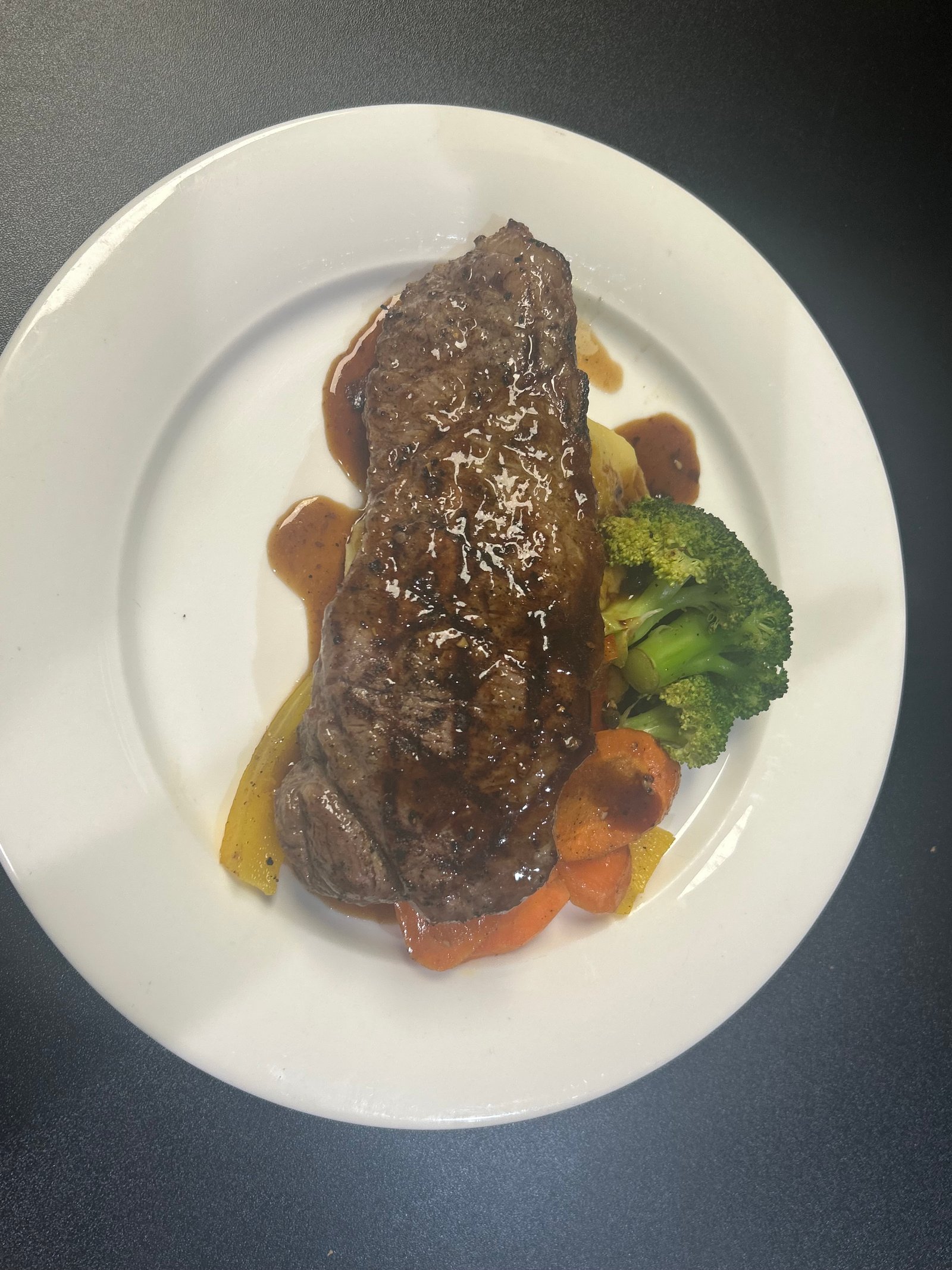 Dinner dish at Woodbine Diner