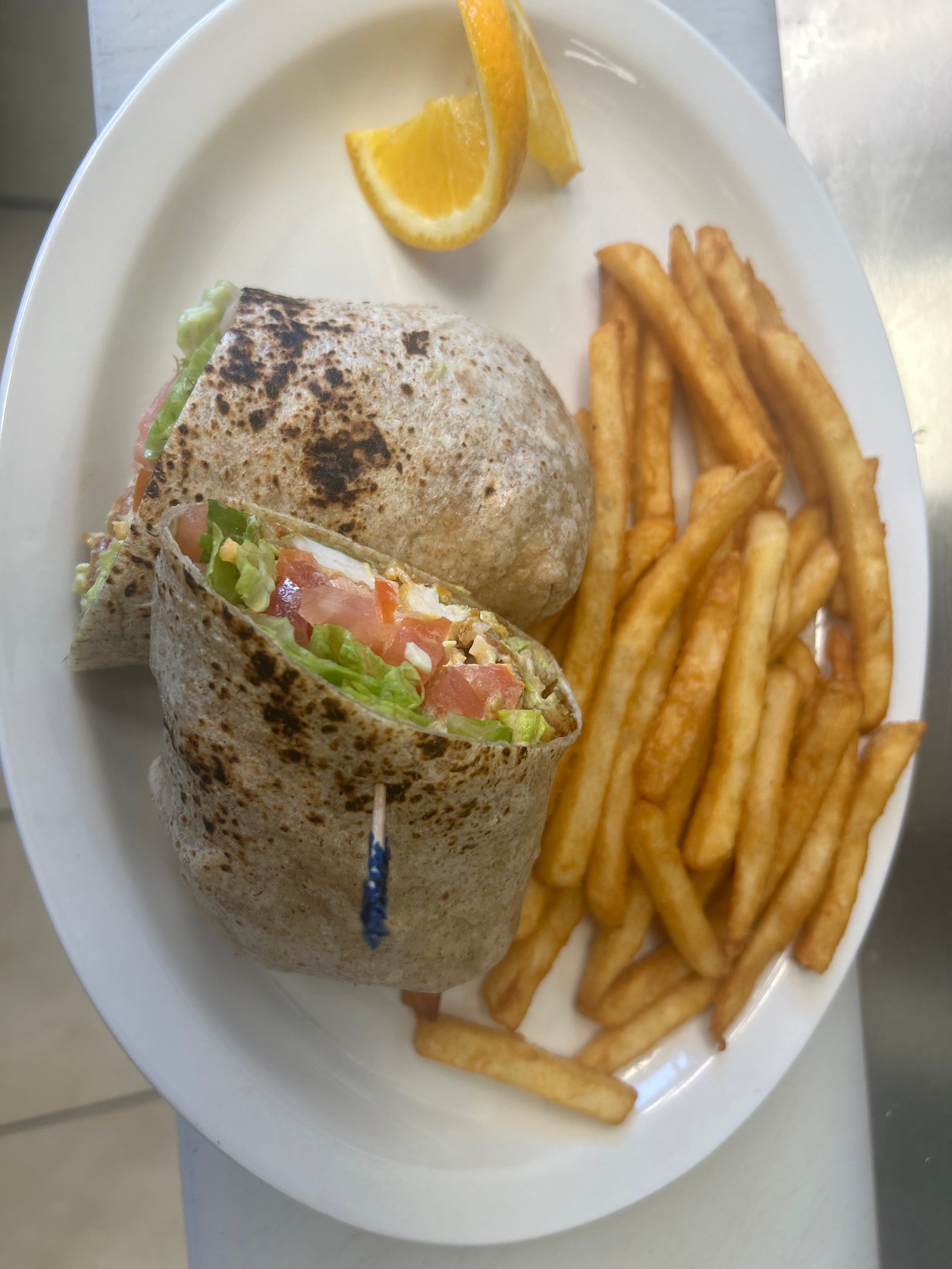 Lunch dish at Woodbine Diner