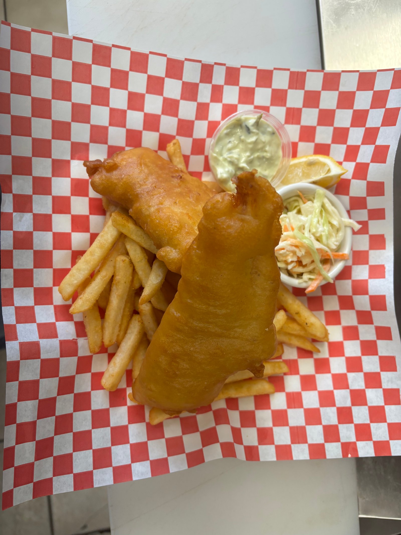 Dinner dish at Woodbine Diner