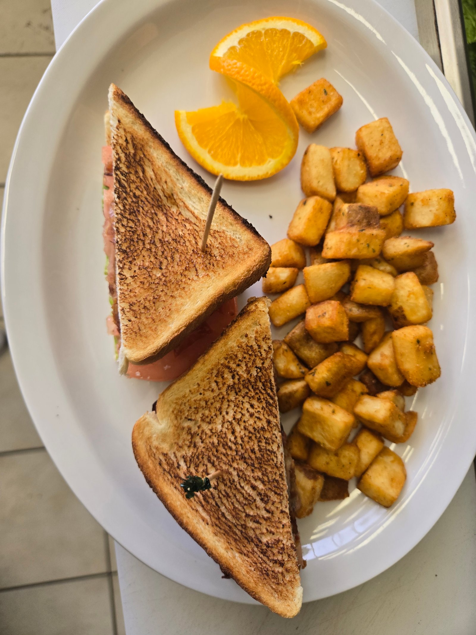Lunch dish at Woodbine Diner