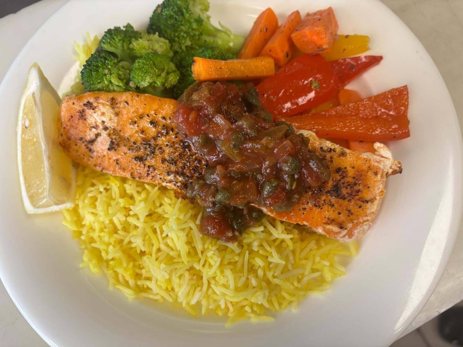 Lunch dish at Woodbine Diner