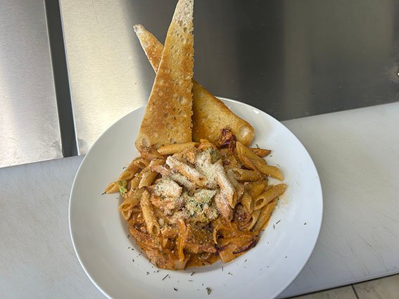 Lunch dish at Woodbine Diner
